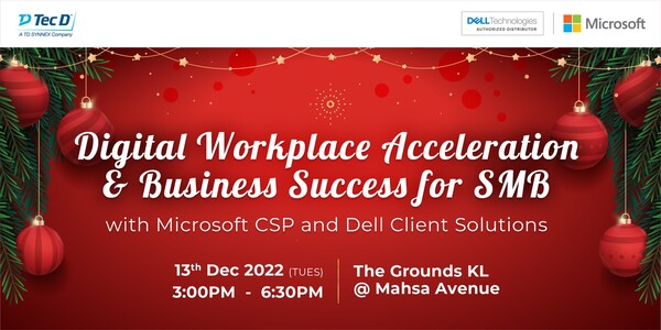 Digital Workplace Acceleration & Business Success for SMB with Dell Client Solution & Microsoft CSP
